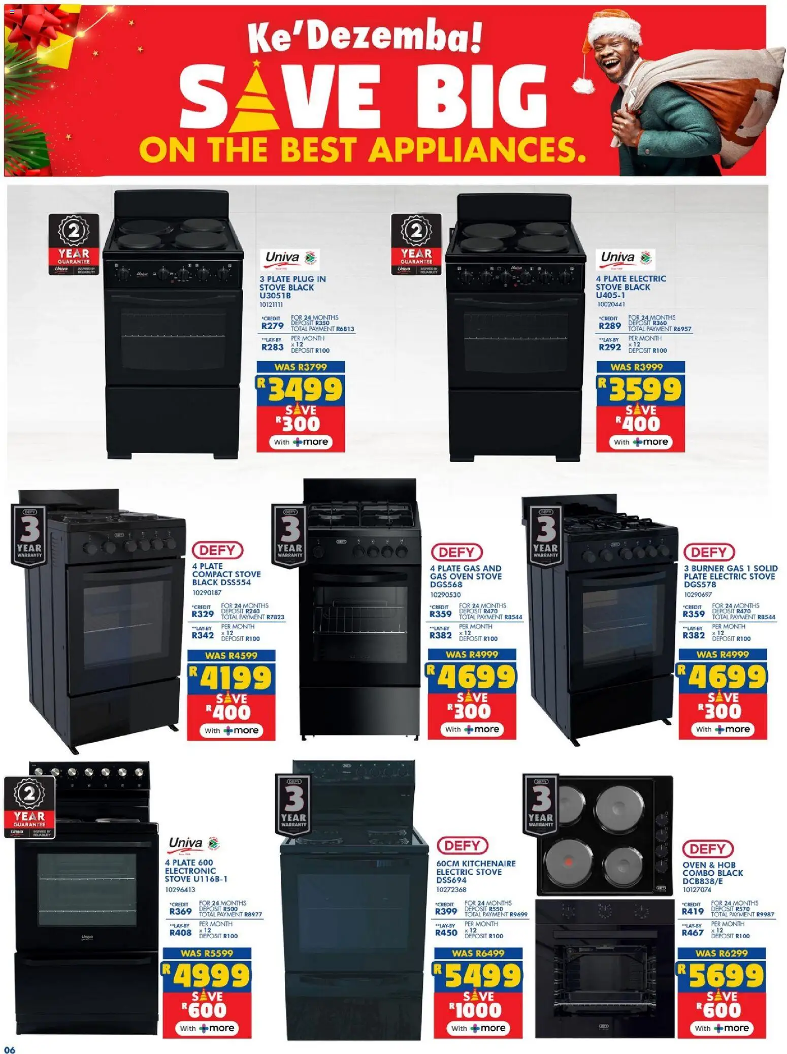New Russells catalogue – valid from 02.12.2025 | Page: 6 | Products: Oven, Hob, Stove, Plate