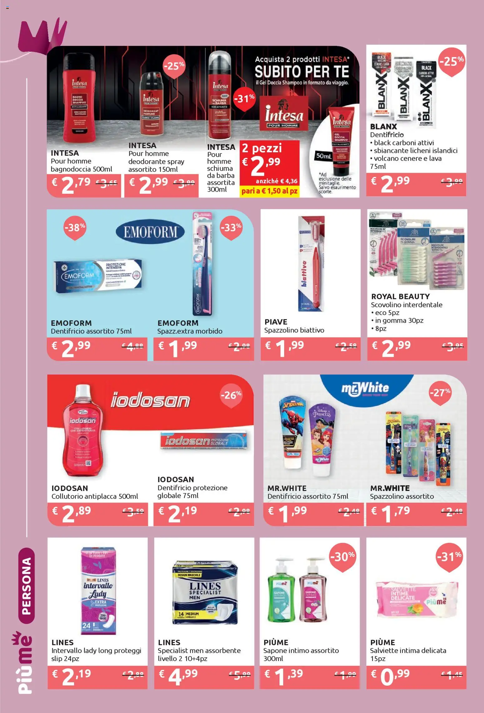 Volantino IperSoap del 05.01.2026 | Pagina: 14 | Prodotti: Sapone, Dentifricio, Tè, Slip