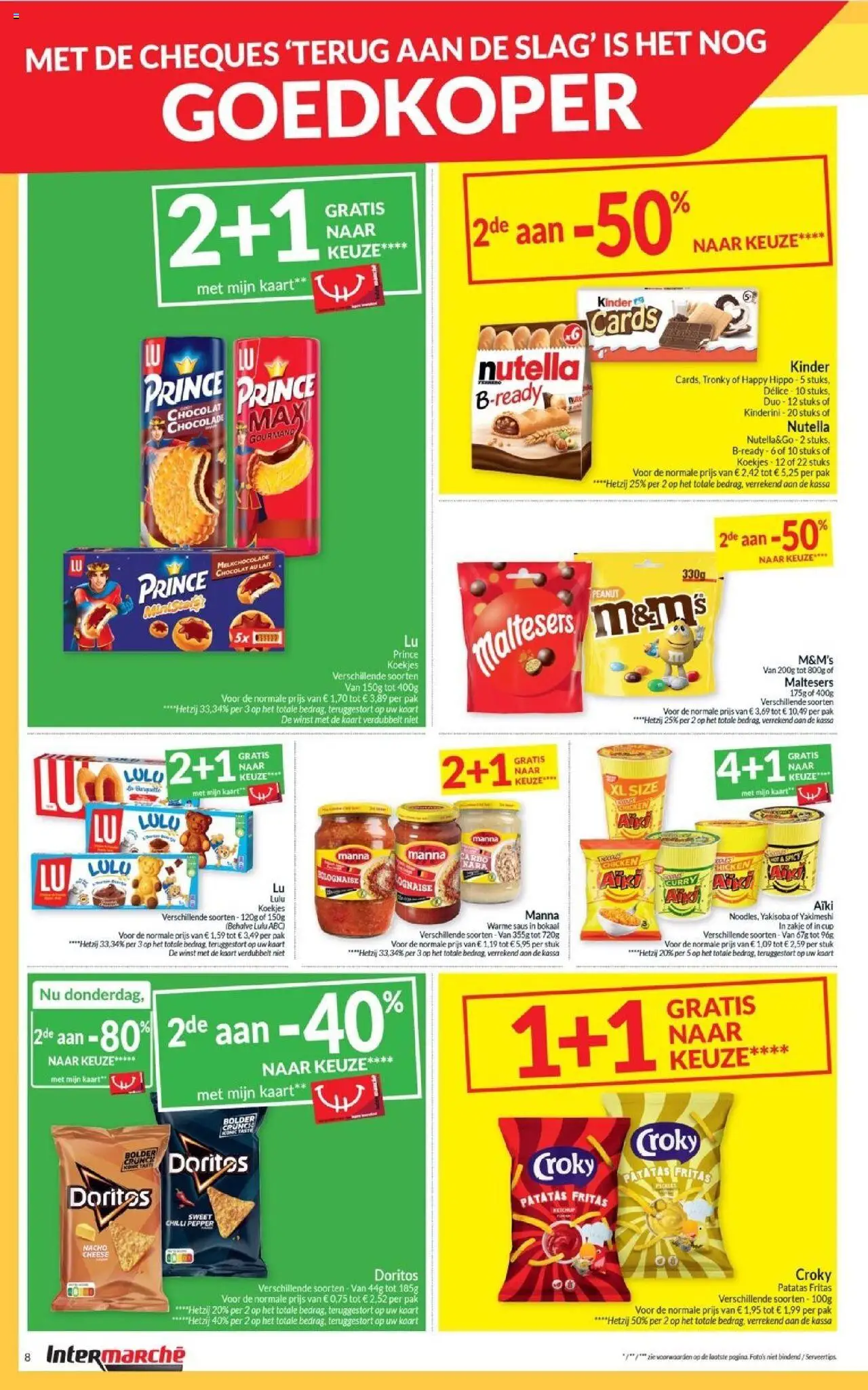  | Pagina: 8 | Producten: Ketchup, Koekjes, Saus, Kaart