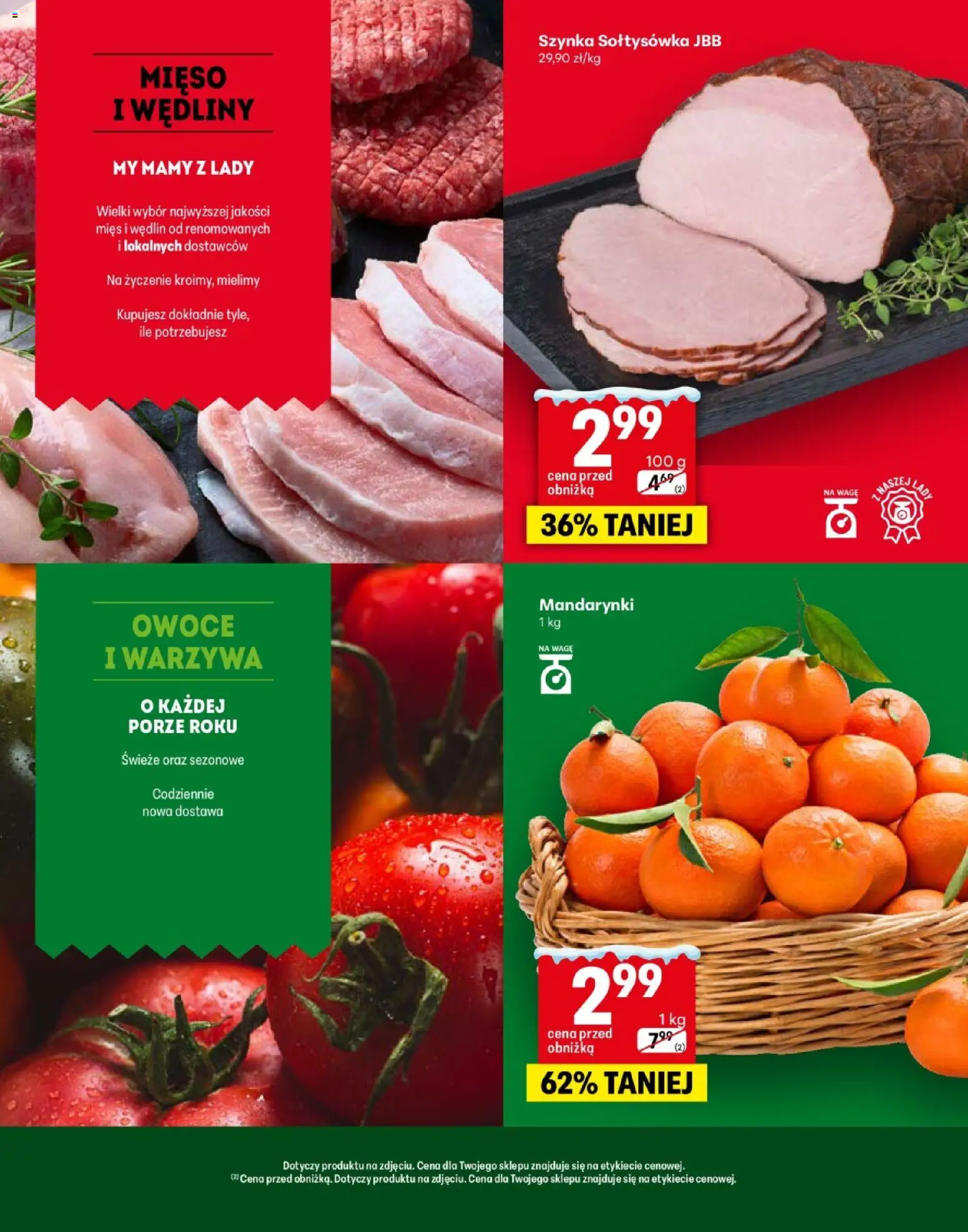 Delikatesy Centrum Gazetka - Warszawa Otwarcie od 15.01.2026 | Strona: 2 | Produkty: Szynka, Wędliny, Warzywa, Owoce