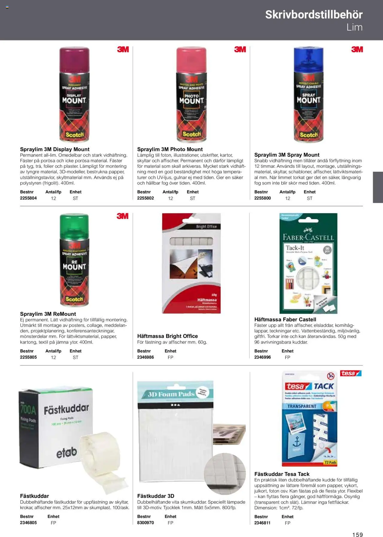 Office Depot reklamblad aktuell från 15.02.2024 | Sida: 161 | Produkter: Kudde, Pads