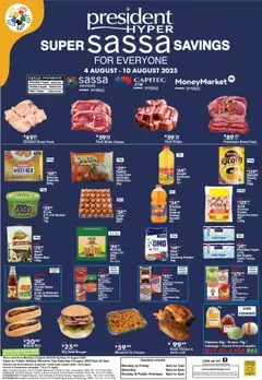 Preview of President Hyper specials valid from 04.08.2025