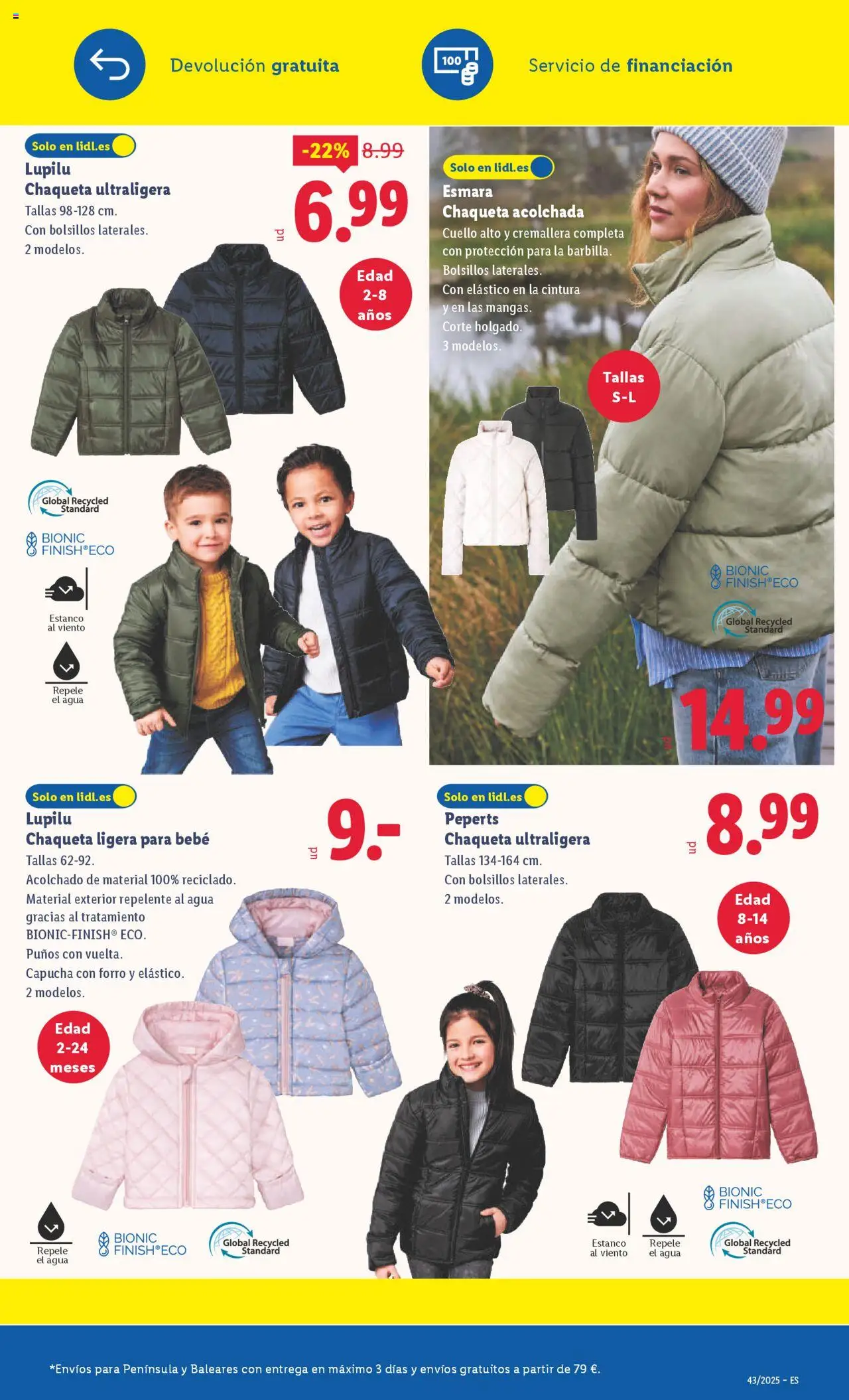 Lidl folleto de bazar │ válido desde el 20.10.2025 | Página: 21 | Productos: Chaqueta