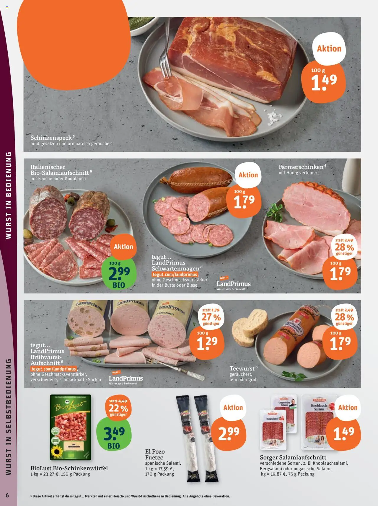 Tegut Prospekt – gültig ab 23.10.2025 | Seite: 8