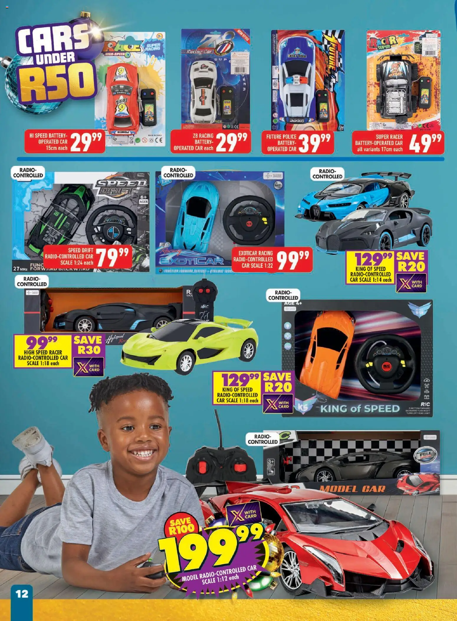 New Shoprite catalogue – valid from 24.11.2025 | Page: 12 | Products: Radio, Scale, Battery