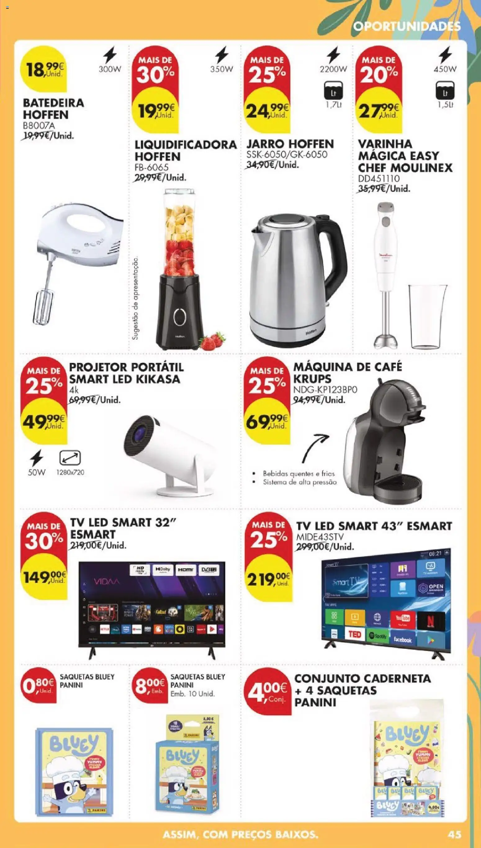 Pingo Doce folheto │ válido de 21.04.2026 | Página: 49 | Produtos: Tv led, Máquina de café, Batedeira, Notebook