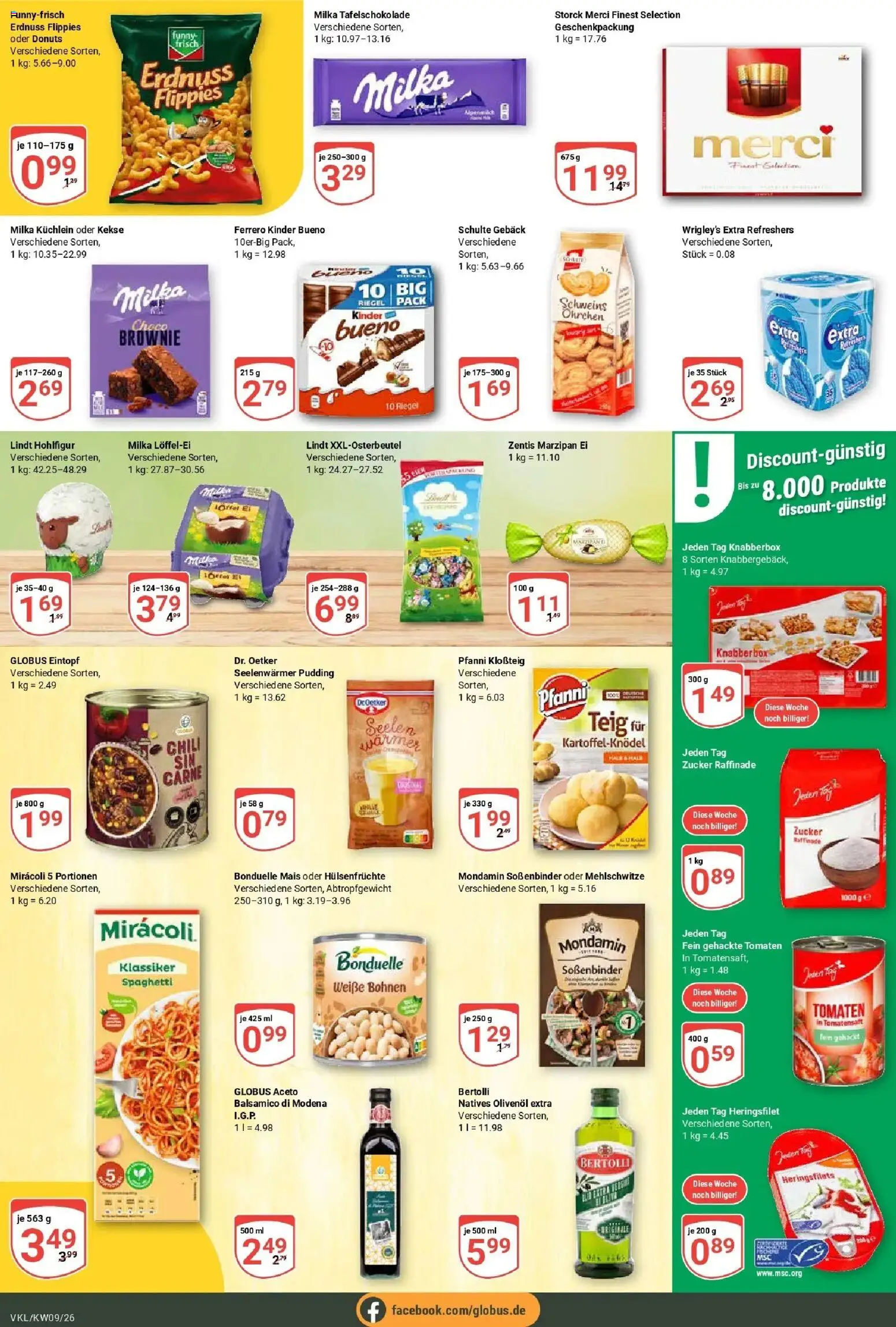Globus Prospekt Völklingen – gültig ab 23.02.2026 | Seite: 14 | Produkte: Balsamico, Box, Milka, Chili