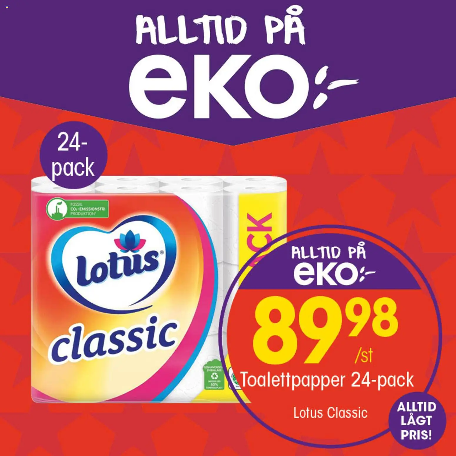 EKO reklamblad aktuell från 27.01.2026 | Sida: 10 | Produkter: Toalettpapper