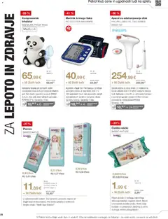 Petrol katalog akcije – veljaven od 02.02.2026 | Stran: 26 | Izdelki: Plenice, Robčki, Pisala