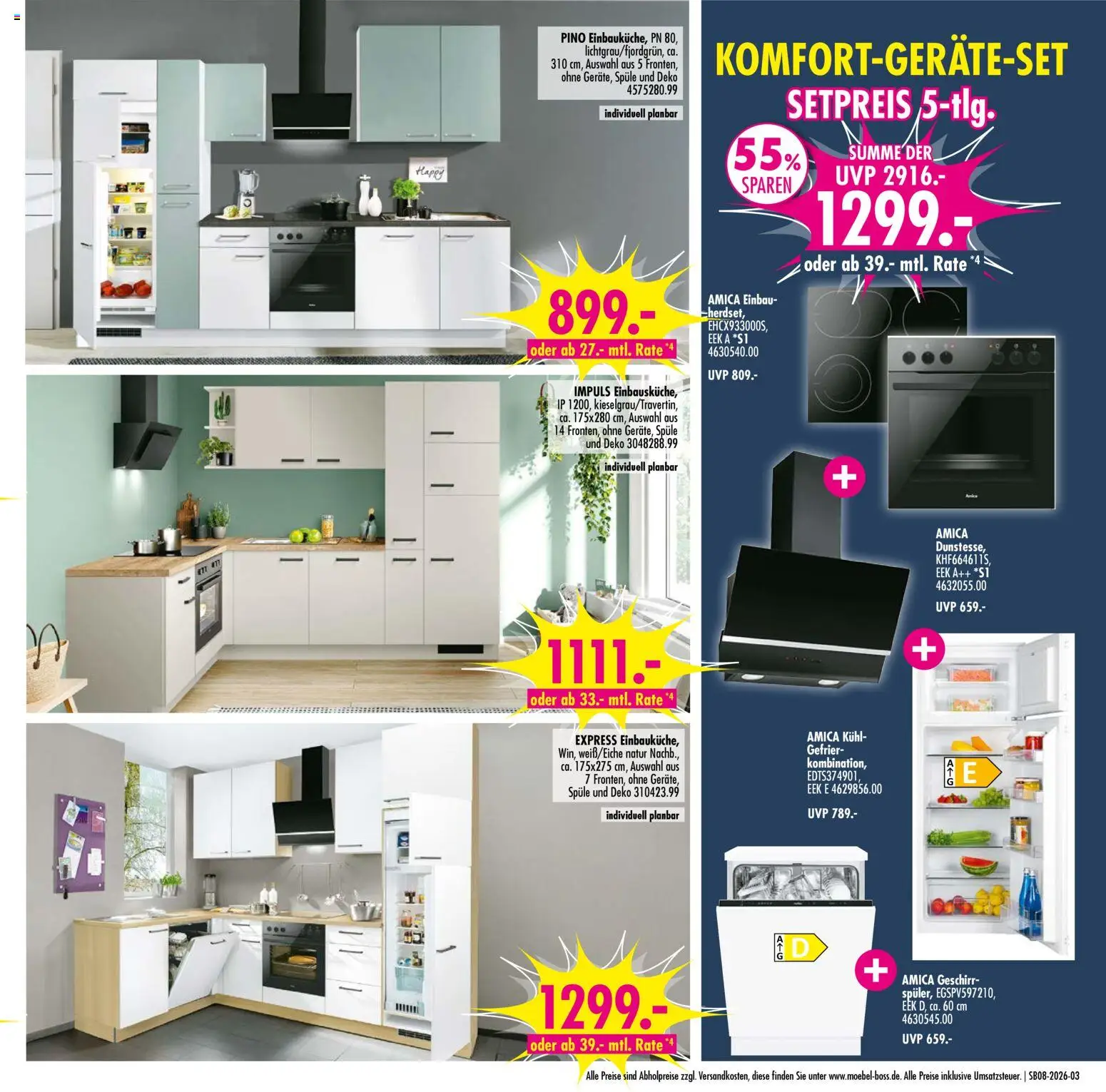 SB Möbel Boss Prospekt 	 – gültig ab 14.02.2026 | Seite: 3