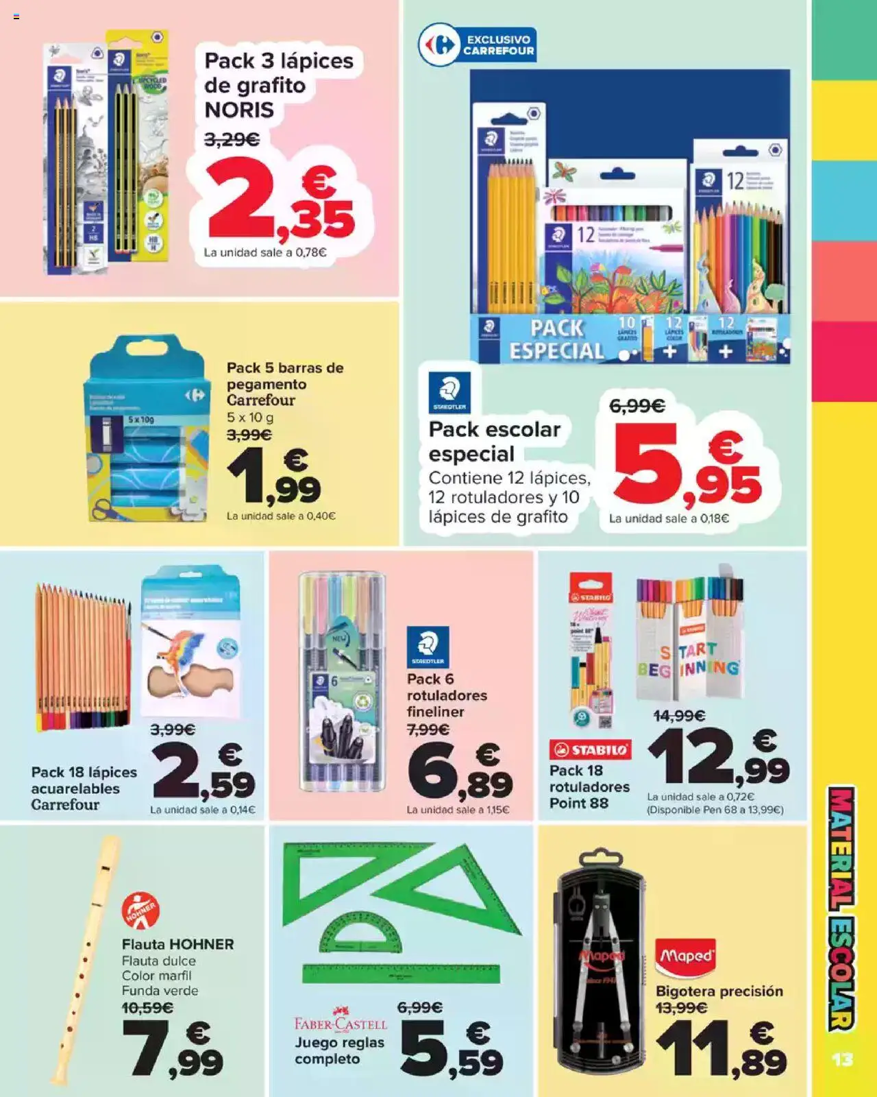Carrefour Vuelta al Cole │ válido desde el 18.08.2025 | Página: 13 | Productos: Funda