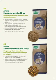 Aveve Gids kleine herkauwers - Voorbeeld van een folder van Aveve, geldig van 23.02.2026 | Pagina: 5 | Producten: Oliën