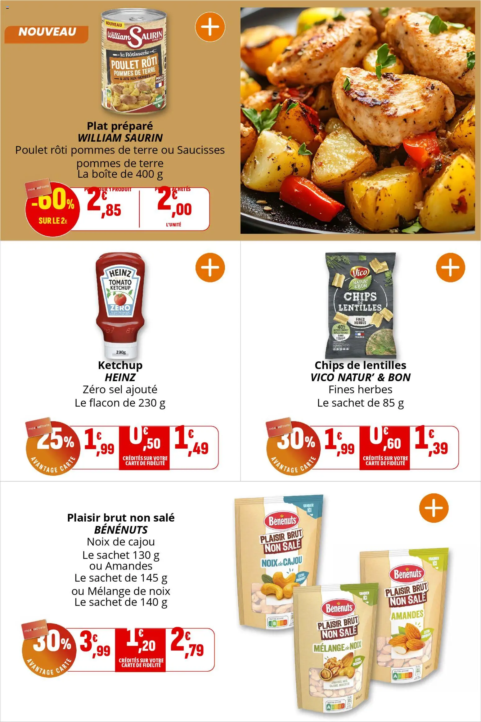 {H1} | Page: 24 | Produits: Pommes, Chips, Noix, Pommes de terre