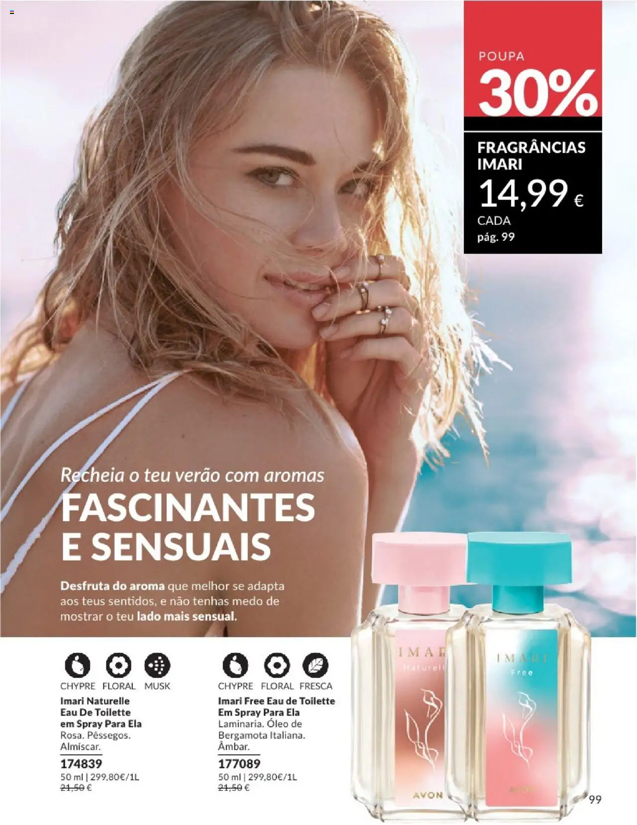 Catálogo Avon Campanha 8 │ válido de 01.08.2025 | Página: 99 | Produtos: Eau de toilette, Óleo