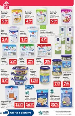 Pogląd oferty "Makro Gazetka - Dystrybucja do sklepów" - ważna od 11.11.2025 | Strona: 18 | Produkty: Twaróg tłusty, Miruna, Łosoś, Jogurt