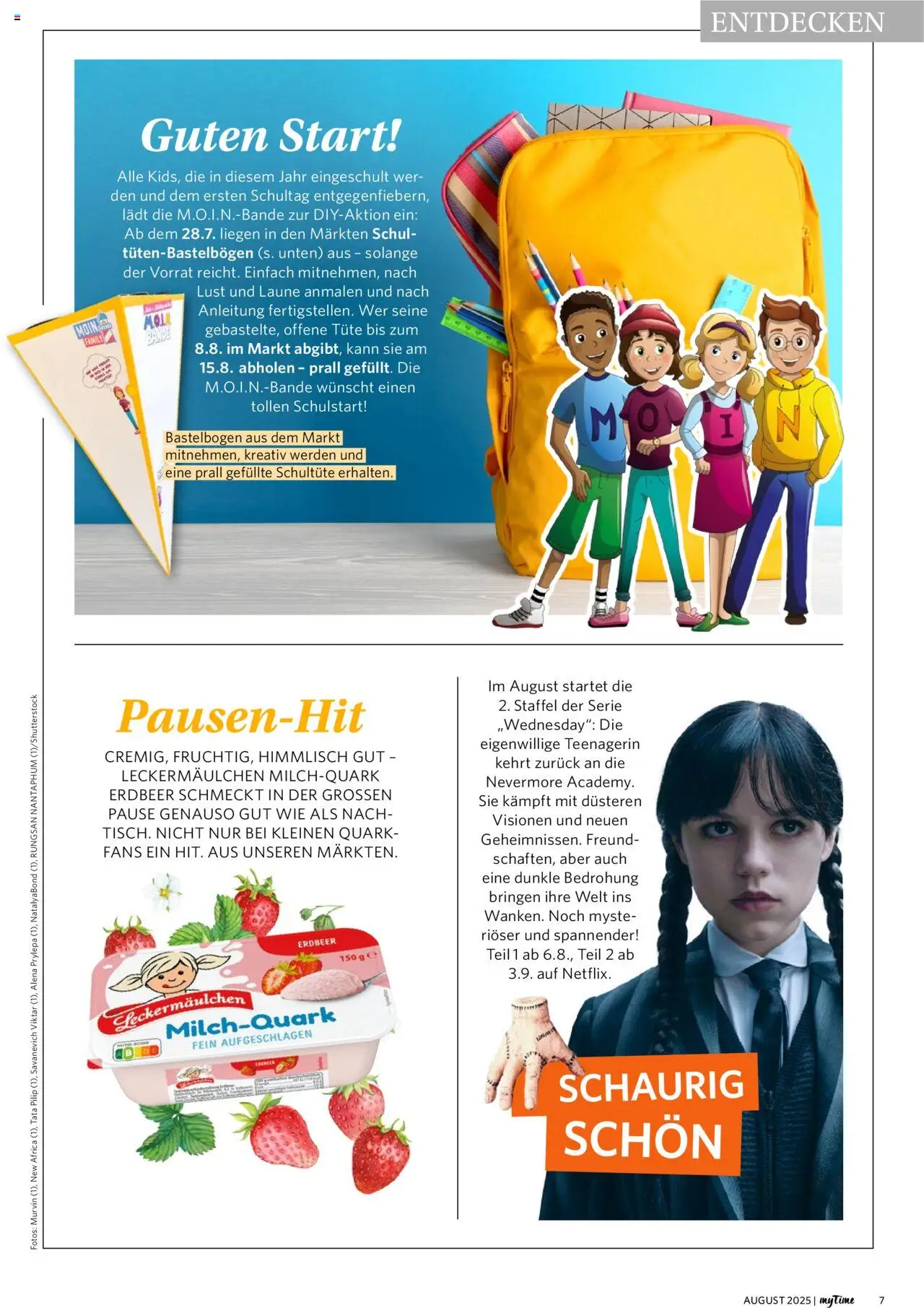 Famila Nordwest - myTime August 2025 - gültig ab dem 01.08.2025 | Seite: 7 | Produkte: Quark