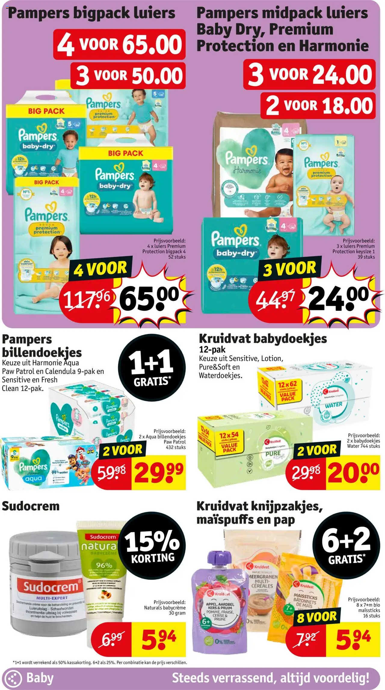 {H1} | Pagina: 24 | Producten: Maïs, Pampers, Pruim, Kan
