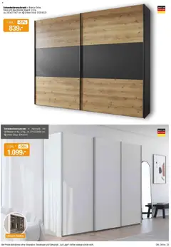 Angebote - Dein trendiges Möbelhaus ab 21.03.2026 gültig | Seite: 25 | Produkte: Schwebetürenschrank