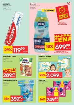 Idea katalog  - pregled Idea kataloga - važi od 26.03.2026 | Strana: 27 | Proizvode: Pampers, Higijenski ulošci, Lešnik, Pelene