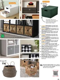 Vista previa Catálogo IKEA Accesorios y decoración válido desde el 25.09.2025 | Página: 35 | Productos: Archivador, Caja, Cesta