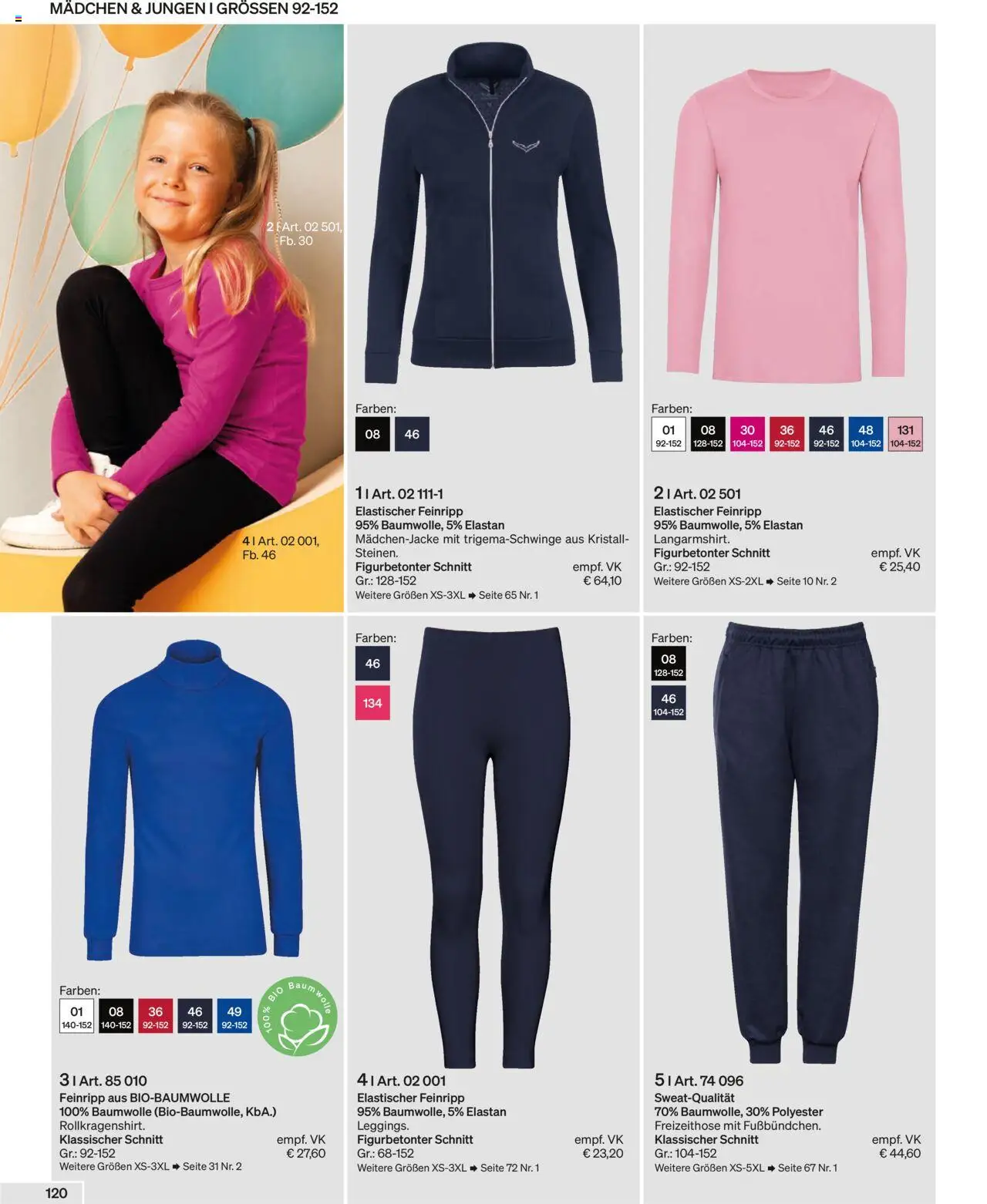 Trigema Prospekt 	 – gültig ab 01.09.2025 | Seite: 120 | Produkte: Shirt