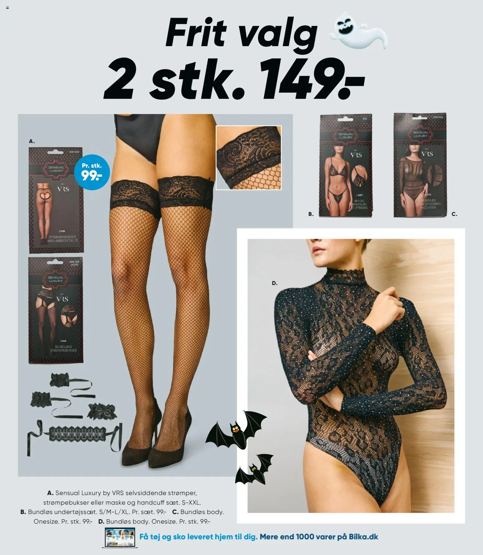Bilka tilbudsavis – gyldig fra 24.10.2025 | Side: 15 | Produkter: Maske, Strømpebukser, Sko, Tøj