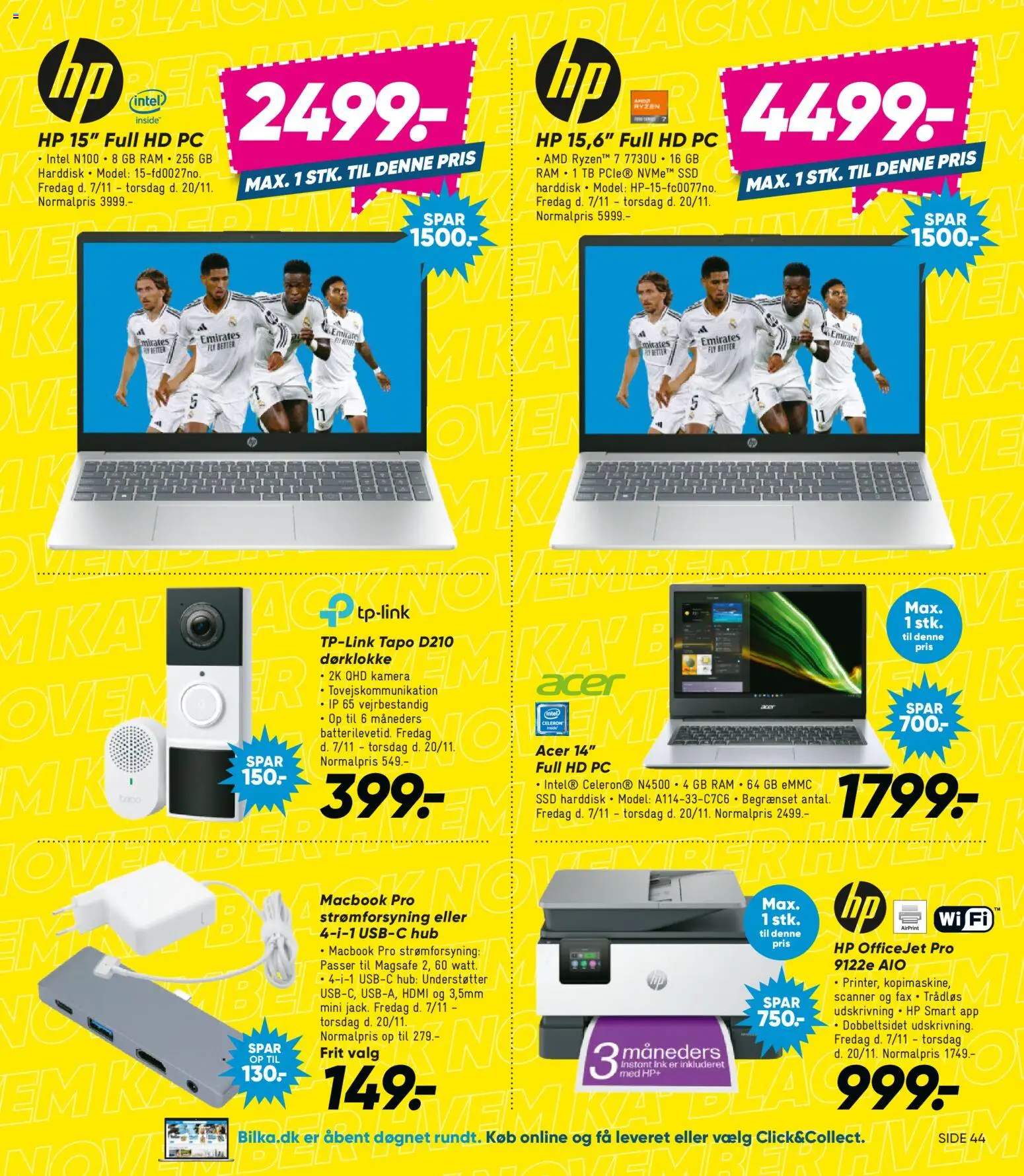 Bilka tilbudsavis – gyldig fra 07.10.2025 | Side: 16 | Produkter: RAM, PC, Scanner, SSD