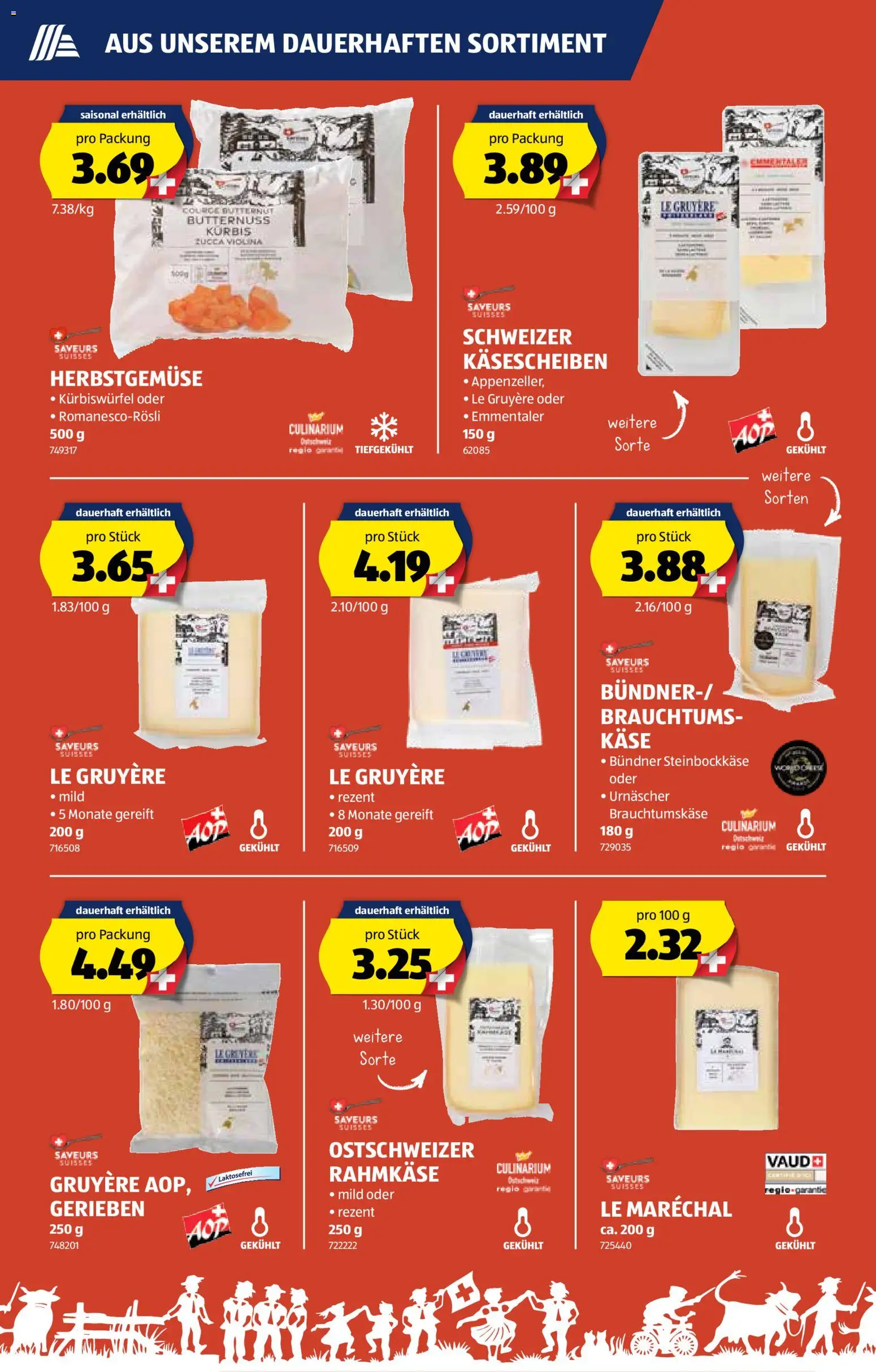 Aldi Aktionen – gültig ab 08.01.2026 | Seite: 19 | Produkte: Käse, Kürbis