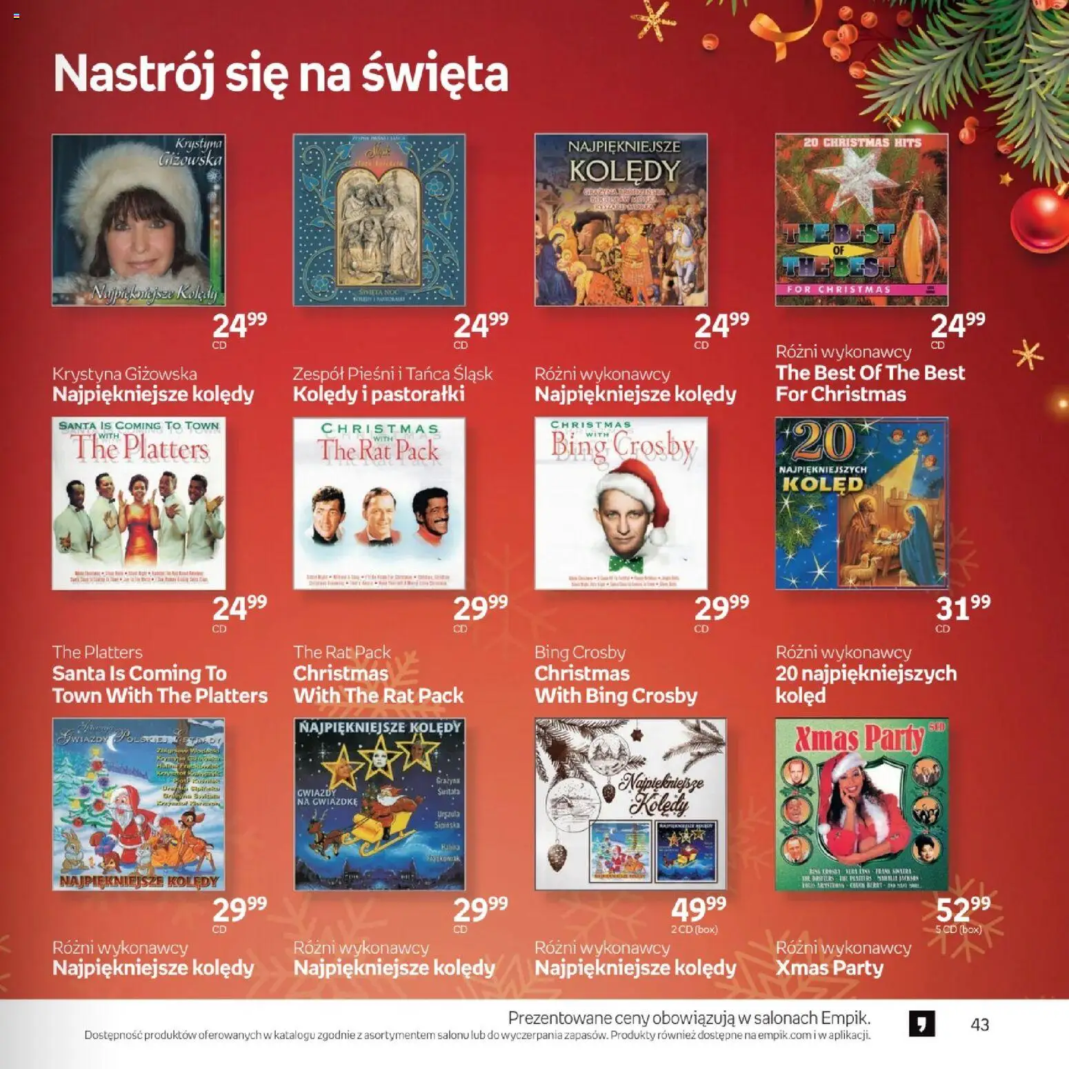 Empik promocje - Xmas Muzyka od 26.11.2025 | Strona: 43