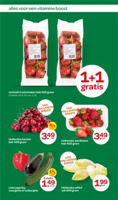  | Pagina: 6 | Producten: Courgette, Aardbeien, Zak, Antipasti