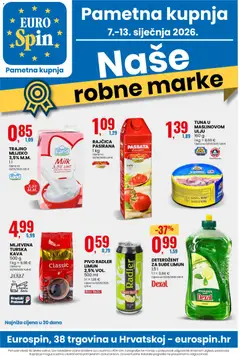 Katalog Eurospin - Pregled kataloga iz trgovine Eurospin, vrijedi od 07.01.2026