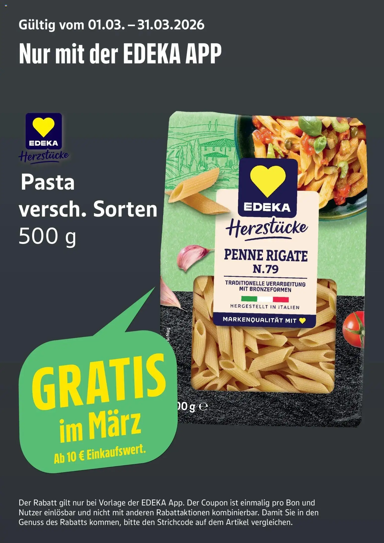 Angebote – gültig ab 16.03.2026 | Seite: 9 | Produkte: Pasta