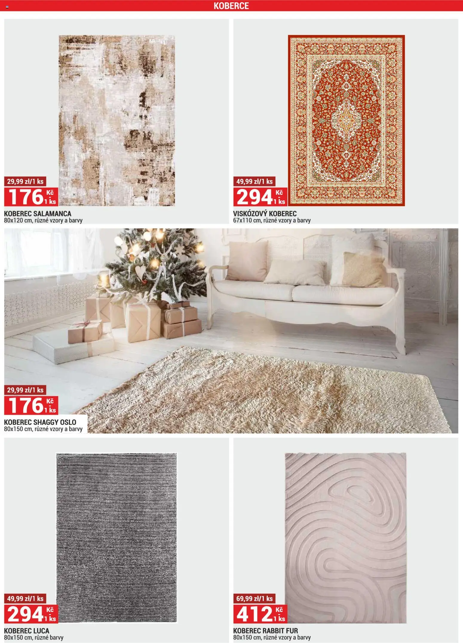 Merkury Market leták od 01.12.2025 | Strana: 13 | Produkty: Koberce, Koberec, Barvy