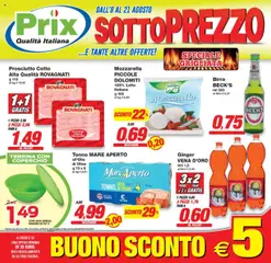Anteprima del volantino Volantino Prix	 valido a partire dal 08.08.2025