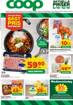 Coop - erbjudanden - Förhandsvisning av reklamblad från butik Coop aktuell från 06.10.2025