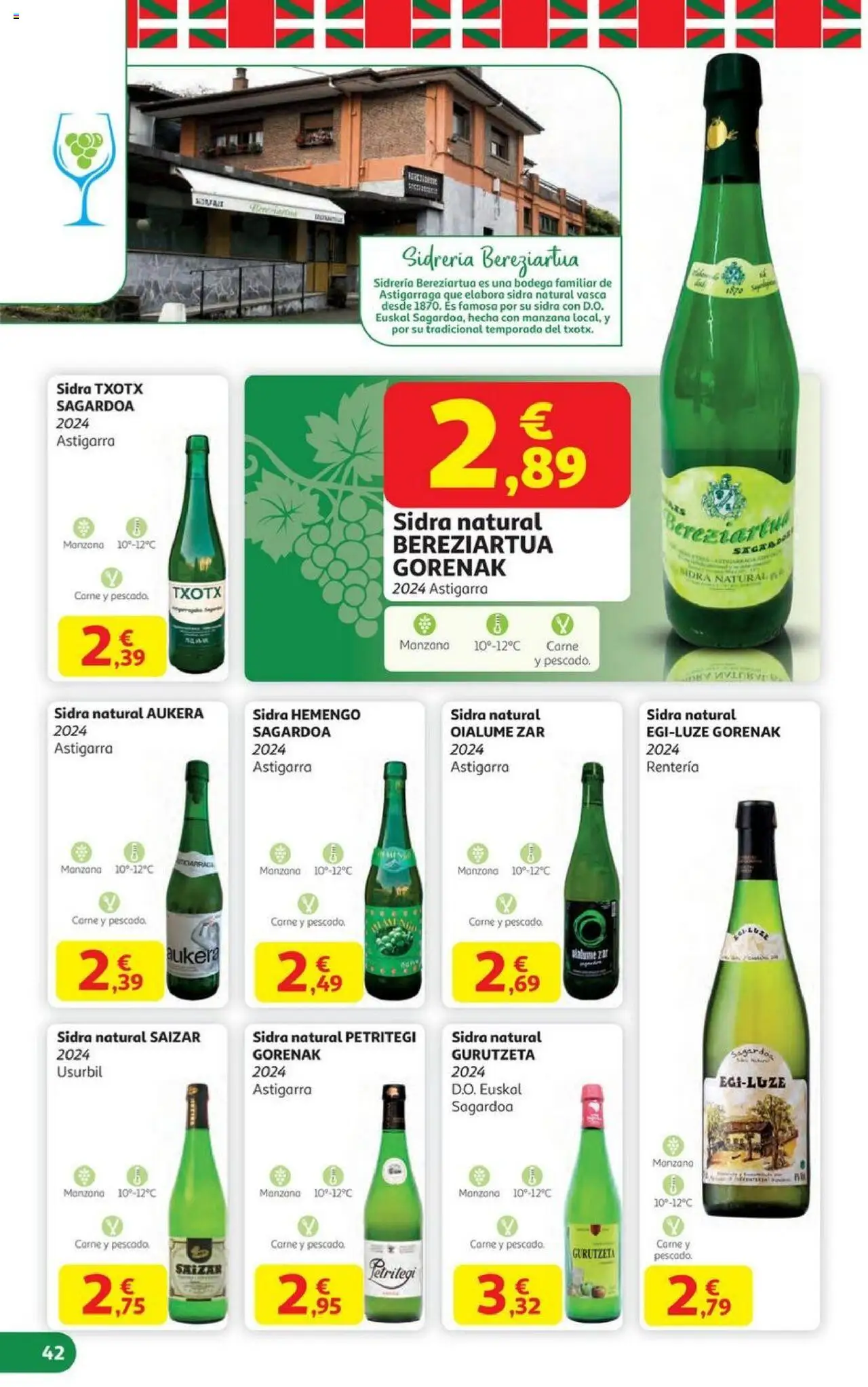 Alcampo - HG Pais Vasco │ válido desde el 06.10.2025 | Página: 42 | Productos: Pescado, Manzana