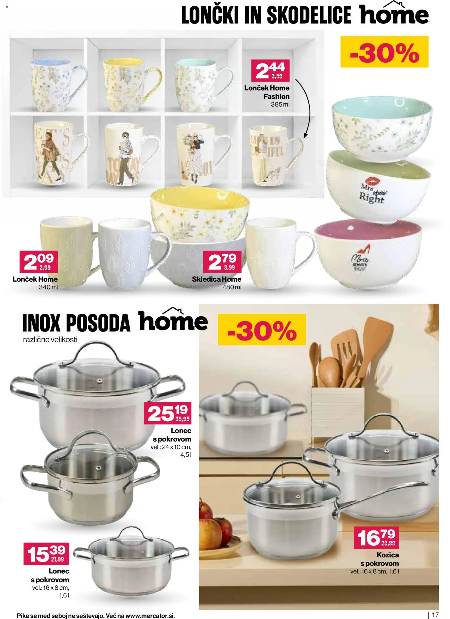 Novi Mercator katalog ponudbe – veljaven od 11.03.2026 | Stran: 17