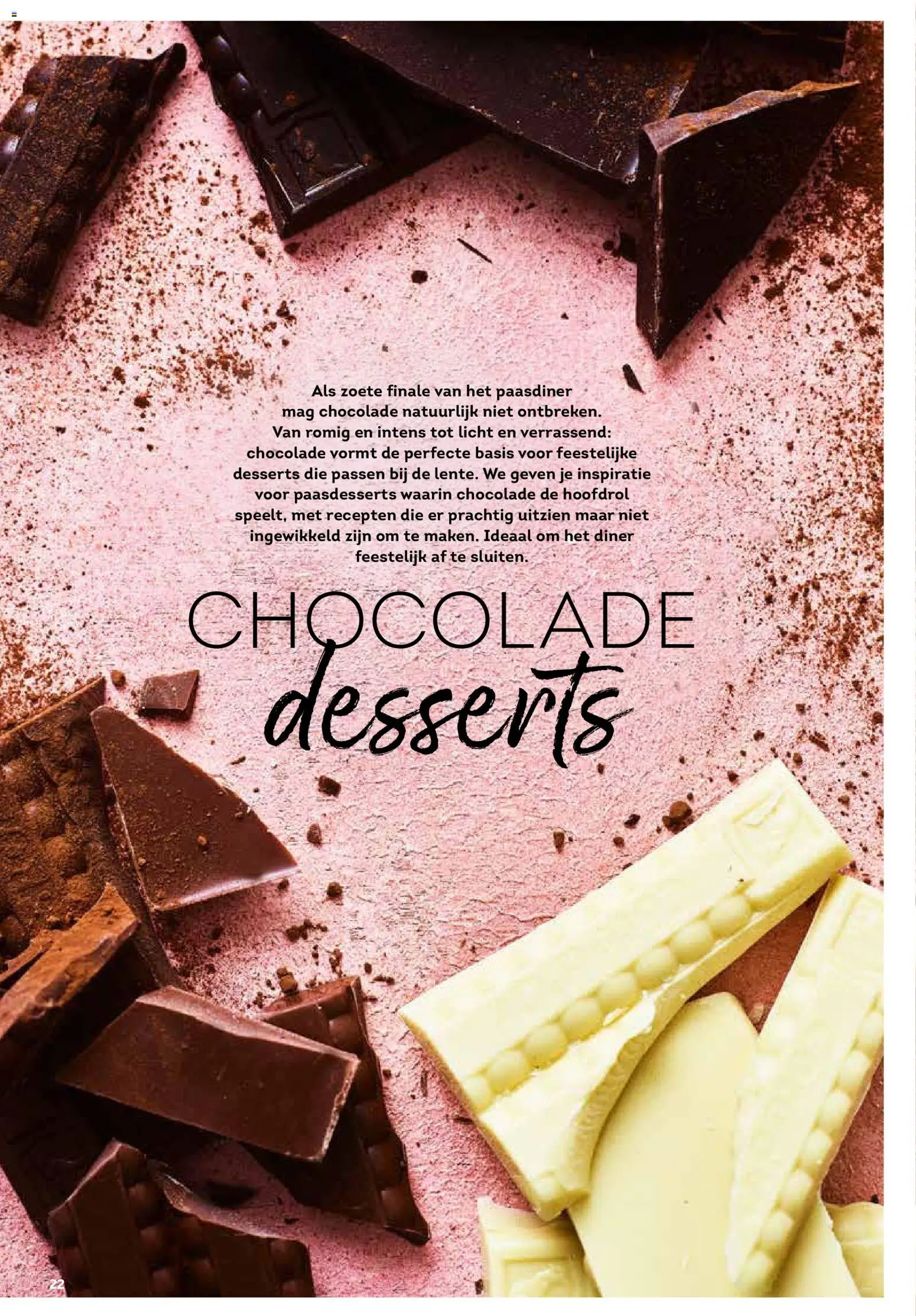 {H1} | Pagina: 22 | Producten: Chocolade