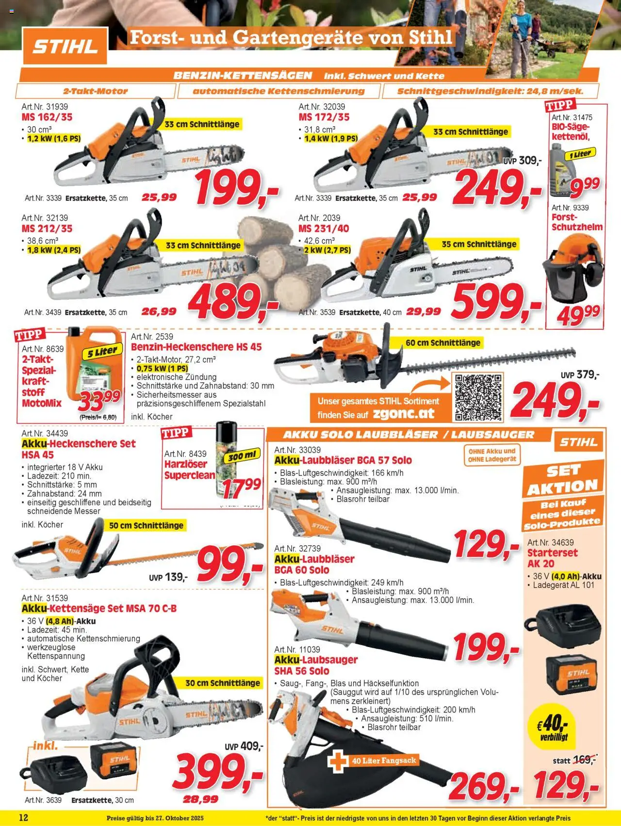 Zgonc - Flugblatt Oktober I 2025 gültig ab 01.10.2025 | Seite: 12 | Produkte: Kocher