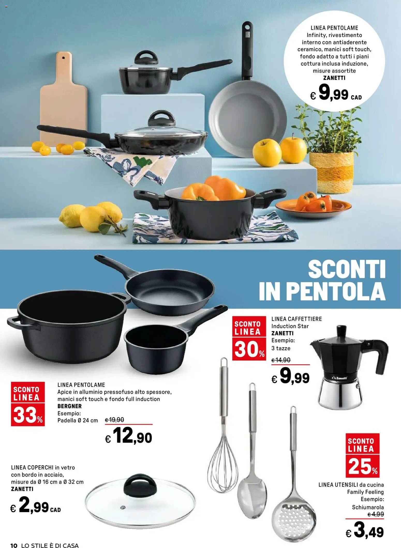 Volantino Iper del 07.04.2026 | Pagina: 10 | Prodotti: Padella, Alluminio