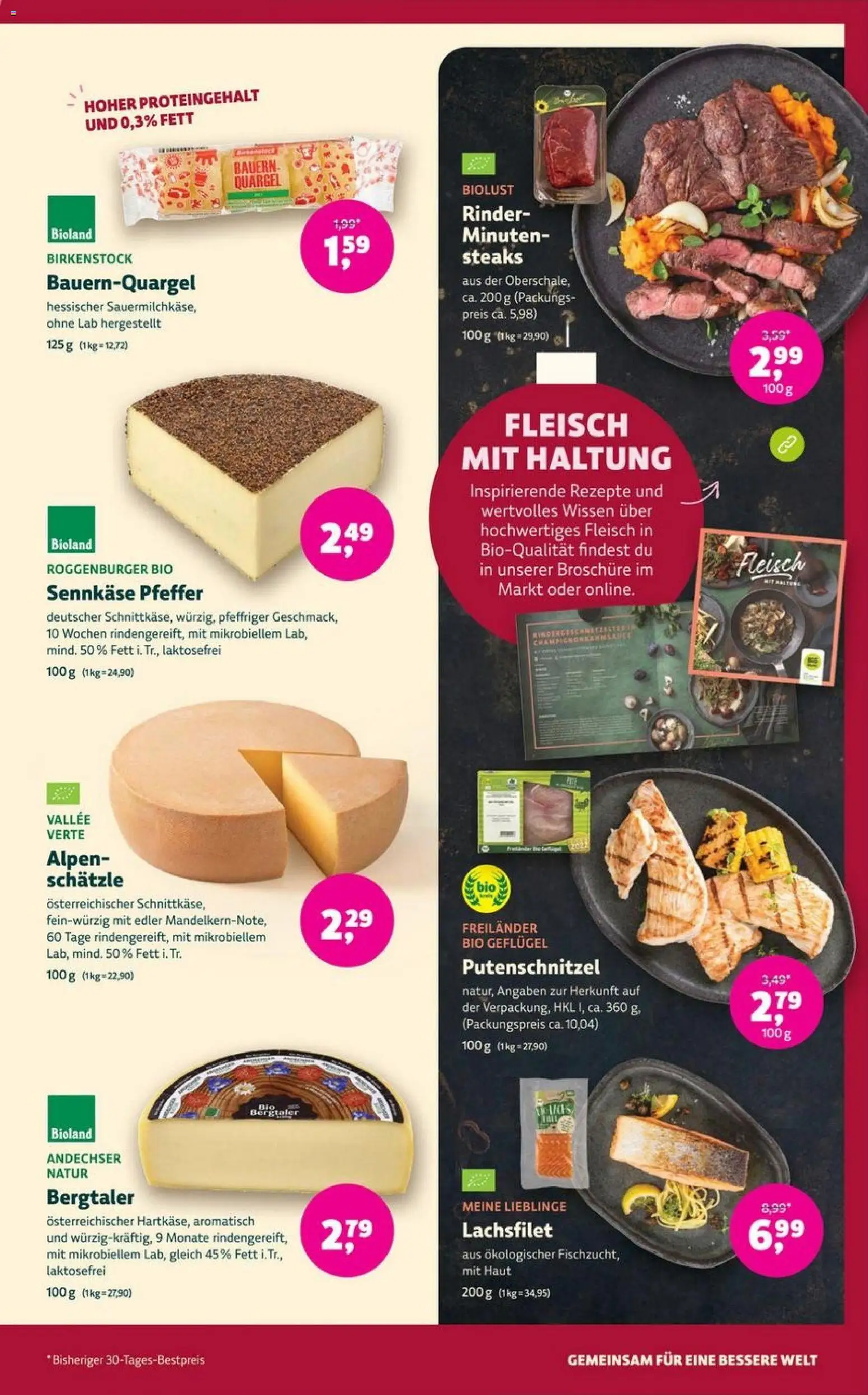 Denns BioMarkt Angebote – gültig ab 19.11.2025 | Seite: 5 | Produkte: Putenschnitzel, Pfeffer, Fleisch