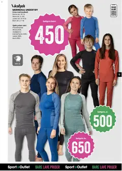 Forhåndsvisning av Sport Outlet kundeavis gyldig fra 24.03.2026 | Side: 13 | Produkter: Undertøy