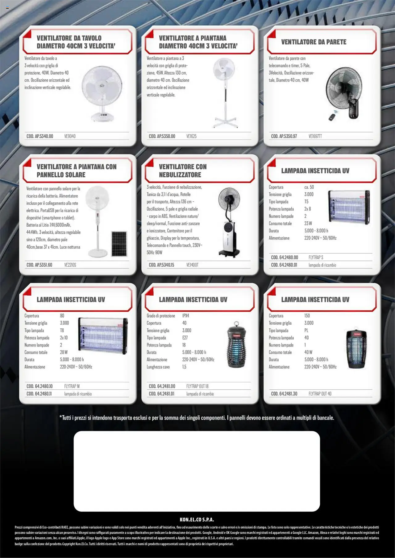 Volantino GBC del 09.06.2025 | Pagina: 64 | Prodotti: Ventilatore, Smartphone, Cavo, Contenitore