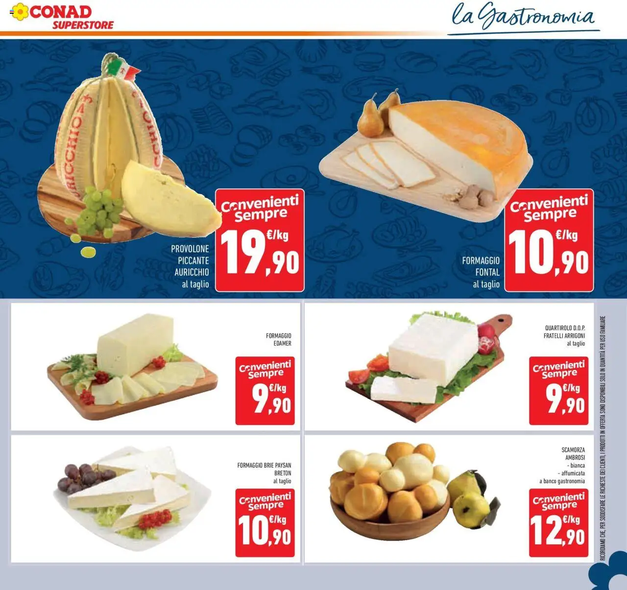 Volantino Conad del 04.06.2025 | Pagina: 19 | Prodotti: Provolone, Formaggio