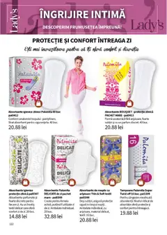 Ofertele Lady’s valabile de la 25.09.2025 | Pagină: 124 | Produse: Parfum, Absorbante, Tampoane