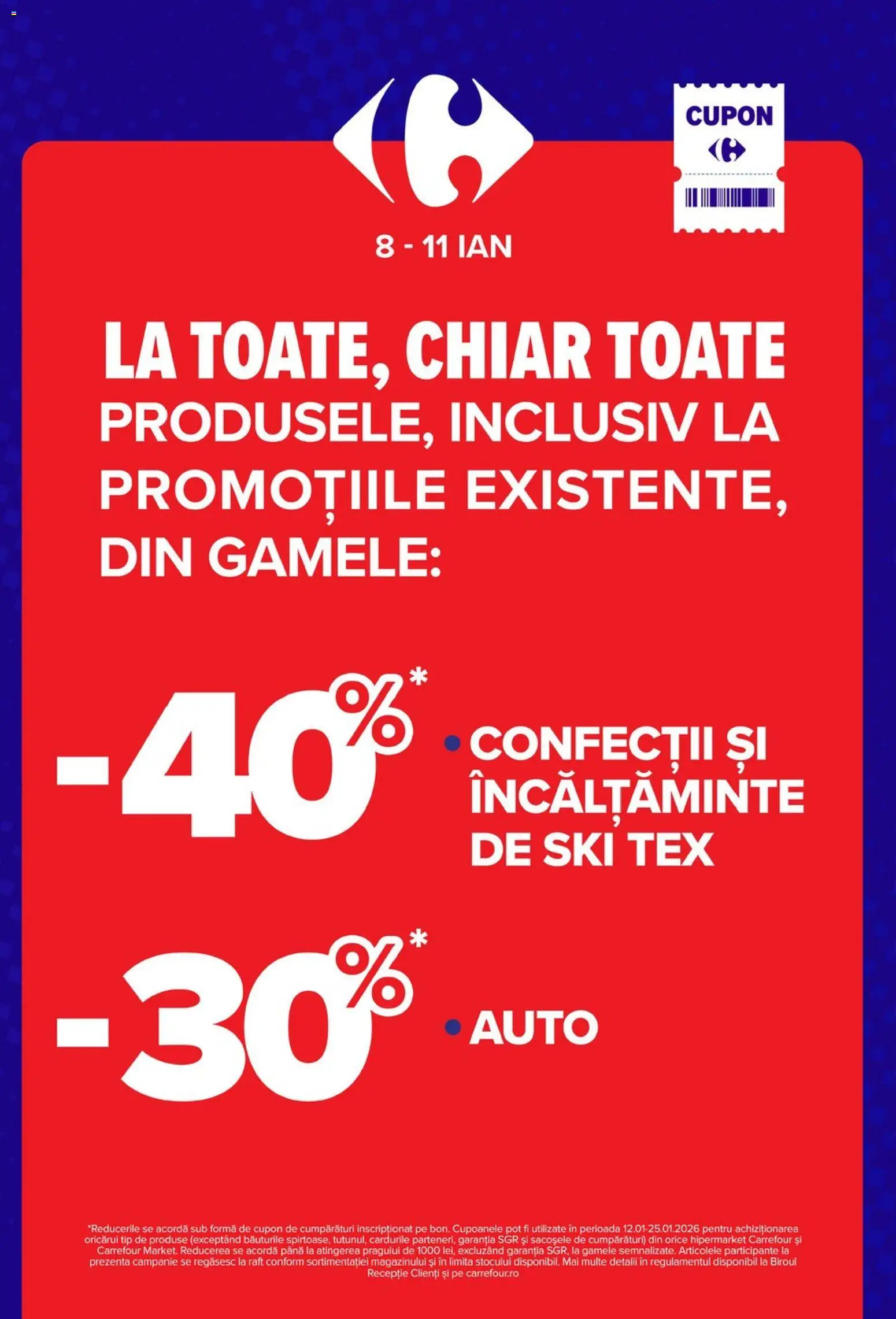 Noul catalog Carrefour – valabil de la 08.01.2026 | Pagină: 2 | Produse: Raft, Bornoz takımı
