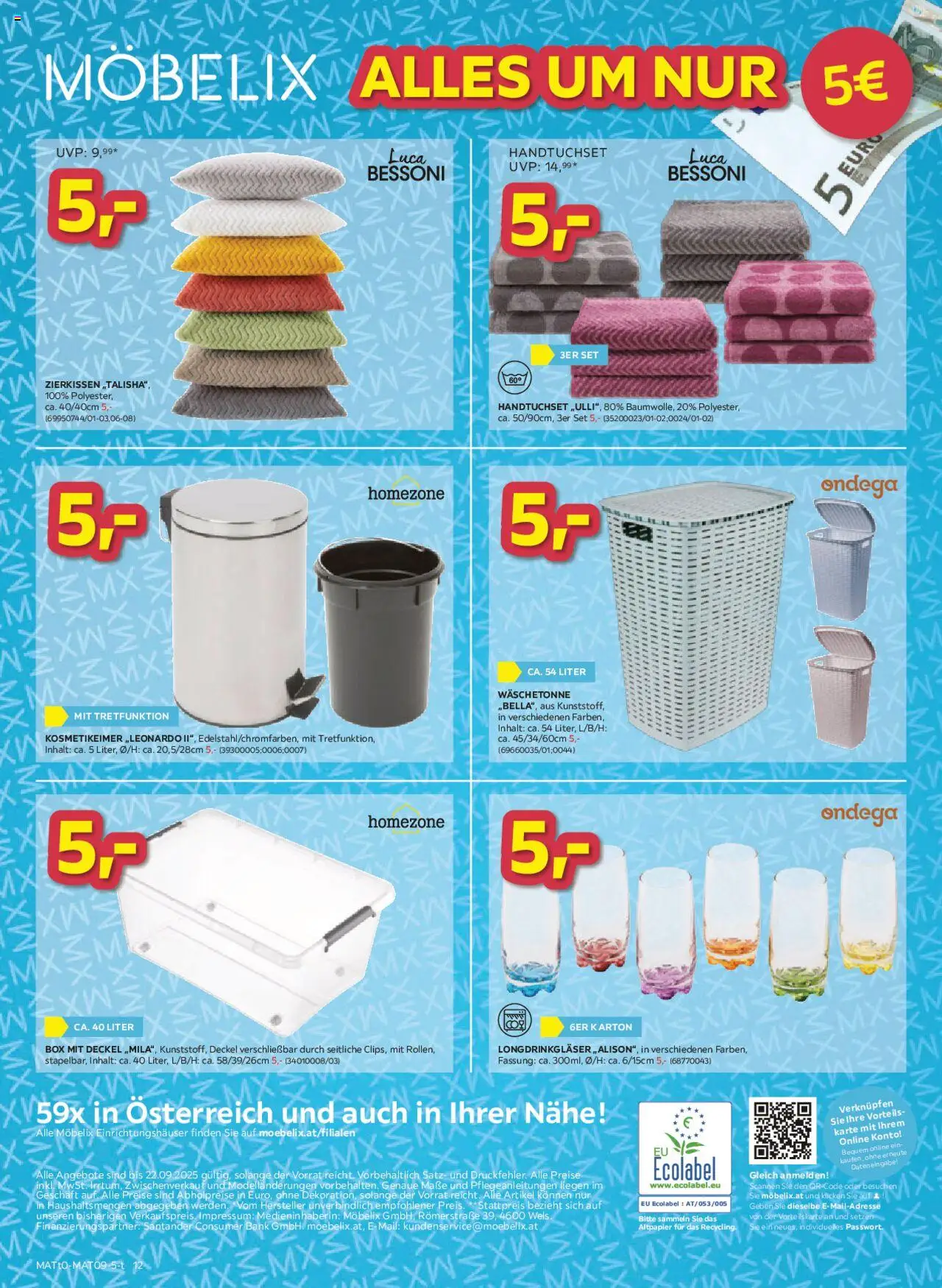 Möbelix Angebote gültig ab 16.09.2025 | Seite: 12 | Produkte: Box