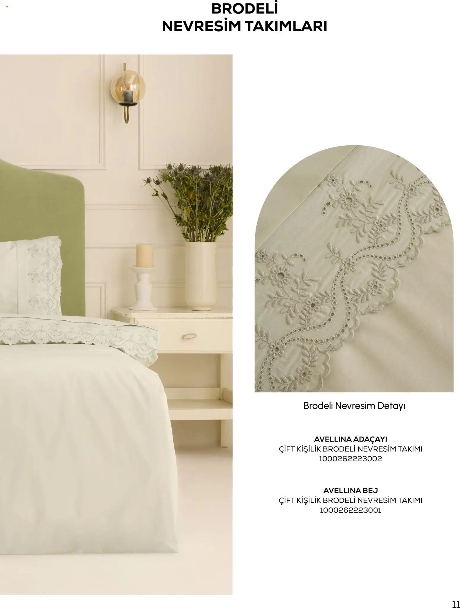 Karaca Home - Katalog Sezonsuz Karaca Home Şıklığı - İlkbahar / Yaz 2026 - 01.03.2026 tarihinden itibaren geçerlidir | Sayfa: 11 | Ürünler: Nevresim, Nevresim takımları