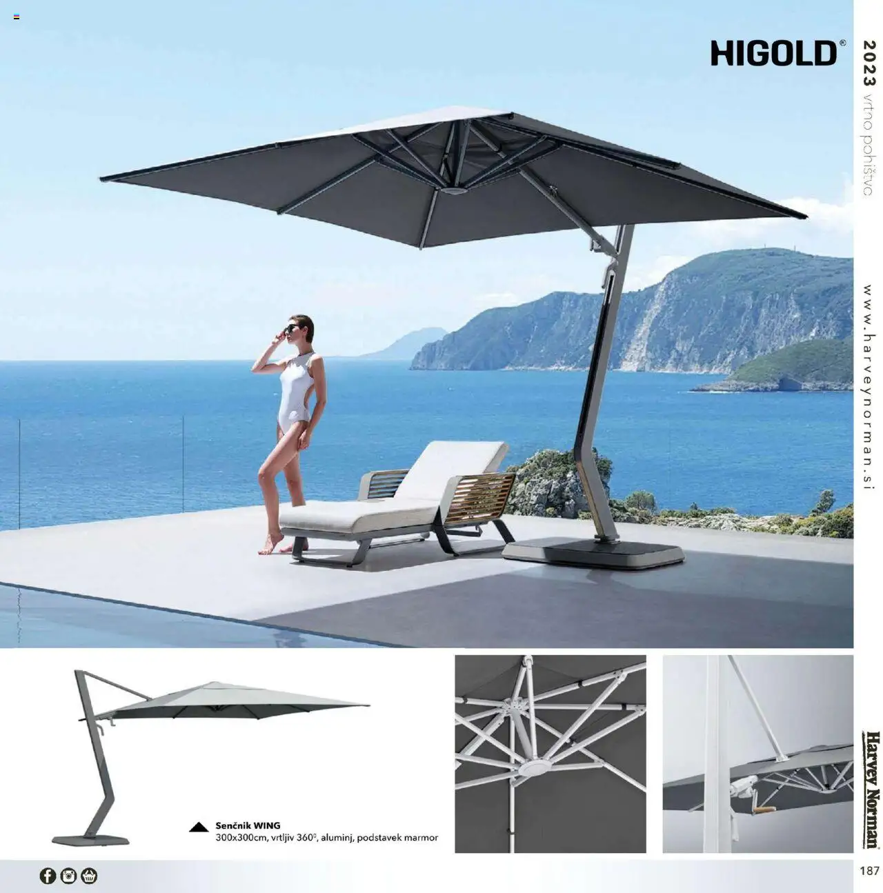 Harvey Norman - Katalog - Vrtno pohištvo │ velja od 01.03.2023 | Stran: 187