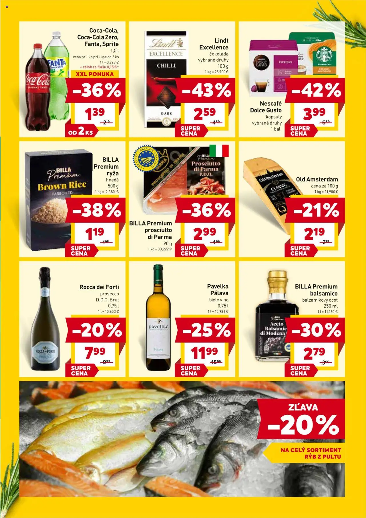 Billa Bajkalská │ platný od 27.08.2025 | Strana: 7 | Produkty: Dolce Gusto, Biele víno, Ryža, Sprite